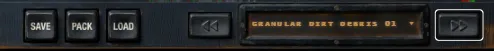 Preset bar