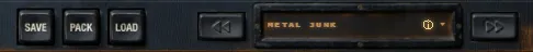 Preset bar