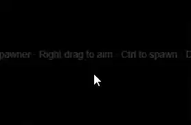 Placing the spawner and aiming it like a slingshot